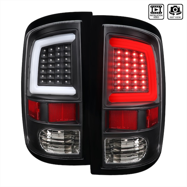 Spec-D Tuning Dodge Ram Led Light Bar Tail Light 2009-2018 LT-RAM09JMLED-G2-TM - main